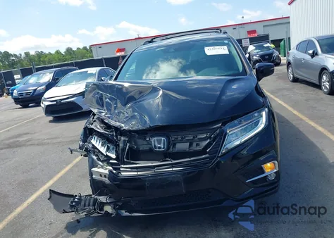 2019 Honda Odyssey Elite из США, поврежденный, VIN 5FNRL6H96KB063676